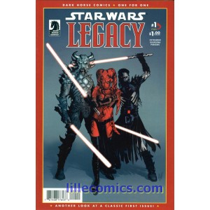 STAR WARS LEGACY 1. DARK HORSE. LILLE COMICS.