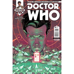 DOCTOR WHO. THE 11TH DOCTOR 8. COMICS COVER. TITANS COMICS.