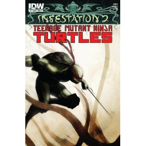 TEENAGE MUTANT NINJA TURTLES 1. INFESTATION 2. COVER A. TMNT.