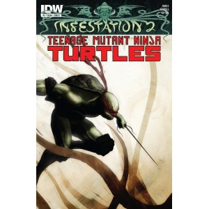 TEENAGE MUTANT NINJA TURTLES 1. INFESTATION 2. COVER A. TMNT.