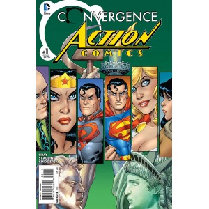 CONVERGENCE ACTION COMICS 1. DC COMICS.