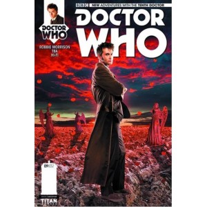 DOCTOR WHO. THE 10TH DOCTOR 9. PHOTO COVER. TITANS COMICS.