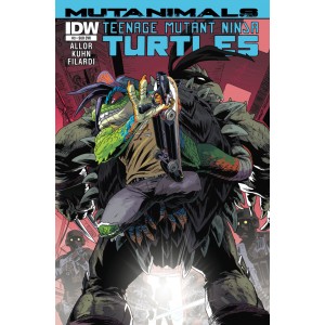 TEENAGE MUTANT NINJA TURTLES - MUTANIMALS 3. SUBSCRIPTION. IDW PUBLISHING.