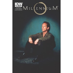 MILLENNIUM 4. PHOTO COVER. IDW PUBLISHING.