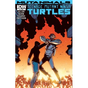 TEENAGE MUTANT NINJA TURTLES - MUTANIMALS 4. COMICS. IDW PUBLISHING.