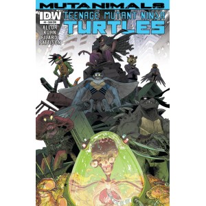 TEENAGE MUTANT NINJA TURTLES - MUTANIMALS 4. SUBSCRIPTION. IDW PUBLISHING.