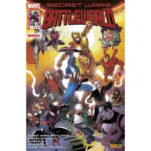 BATTLEWORLD 1. SECRET WARS. MARVEL. LILLE COMICS. OCCASION.