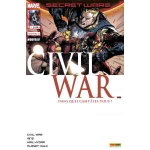 CIVIL WAR 1. SECRET WARS. MARVEL. OCCASION. LILLE COMICS.