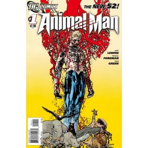 ANIMAL MAN 1. SECOND PRINT. DC RELAUNCH (NEW 52)