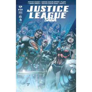 JUSTICE LEAGUE SAGA 20. FLASH. GREEN ARROW. DC COMICS. OCCASION. LILLE COMICS.