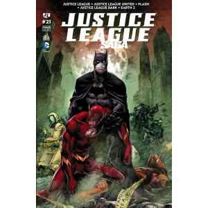 JUSTICE LEAGUE SAGA 21. FLASH. GREEN ARROW. DC COMICS. OCCASION. LILLE COMICS.