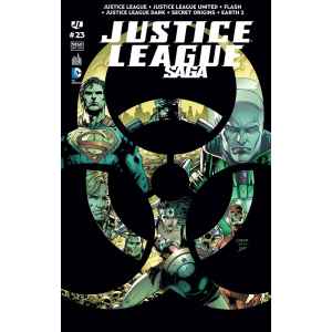 JUSTICE LEAGUE SAGA 23. FLASH. GREEN ARROW. DC COMICS. OCCASION. LILLE COMICS.