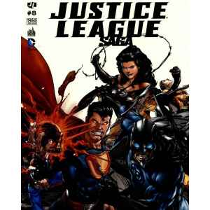 JUSTICE LEAGUE SAGA 8. FLASH. GREEN AROW. DC COMICS. NEUF. LILLE COMICS.