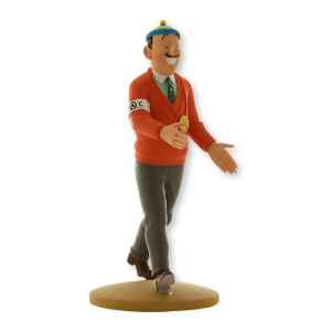 TINTIN FIGURINE. SERAPHIN LAMPION LE RETOUR. COKE EN STOCK. LILLE COLLECTIONS.