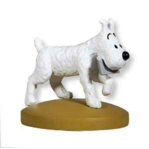 TINTIN FIGURINE. MILOU MESSAGER. TINTIN AU TIBET. LILLE COLLECXTIONS.