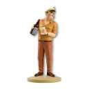 TINTIN FIGURINE. ALLAN PROVOQUE HADDOCK. COKE EN STOCK. LILLE COLLECTIONS