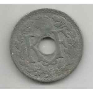 10 CENTIMES. LINDAUER ZINC. 1941. AVEC POINTS. LILLE COLLECTIONS..