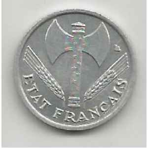 50 CENTIMES. 1942 FRANCISQUE. LILLE COLLECTIONS.