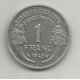 1 FRANC. 1949 B MORLON ALUMINIUM LÉGÈRE. LILLE COLLECTIONS.