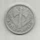 2 FRANC. 1944 B FRANCISQUE. LILLE COLLECTIONS.