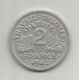 2 FRANC. 1944 C FRANCISQUE. LILLE COLLECTIONS.