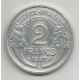 2 FRANCS. 1947 B MORLON ALUMINIUM. LILLE COLLECTIONS.