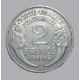 2 FRANCS. 1958 MORLON ALUMINIUM. LILLE COLLECTIONS.