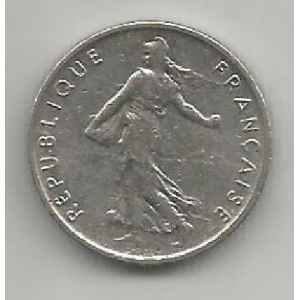 50 CENTIMES. 1965 GRAS SEMEUSE. LILLE COLLECTIONS.
