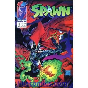 SPAWN 1. TODD McFARLANE. IMAGE COMICS.