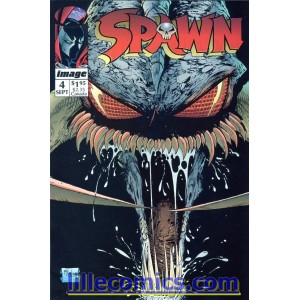 SPAWN 4. TODD McFARLANE. WITH 0 COUPON.