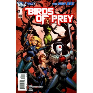 BIRDS OF PREY 1. SECOND PRINT DC RELAUNCH (NEW 52)