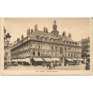 LILLE. LA VIEILLE BOURSE. LA CIGOGNE 39. CARTE POSTALE ANCIENNE. LILLE COLLECTIONS.