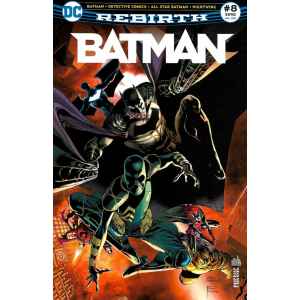 BATMAN REBIRTH 8. DC REBIRTH. OCCASION. LILLE COMICS.