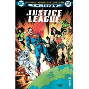 JUSTICE LEAGUE REBIRTH 8. DC REBIRTH. OCCASION. LILLE COMICS.