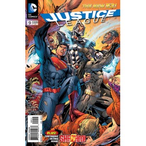 JUSTICE LEAGUE 9. DC RELAUNCH (NEW 52). MINT.