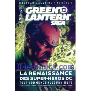 GREEN LANTERN SAGA 1. RED LANTERN. NEW GUARDIANS. DC COMICS. NEUF. LILLE COMICS.