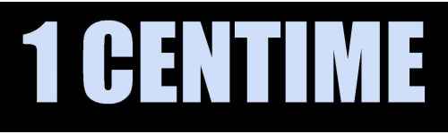 1 CENTIME
